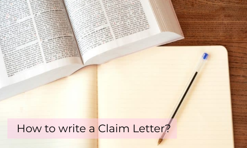 How To Write A Claim Letter?