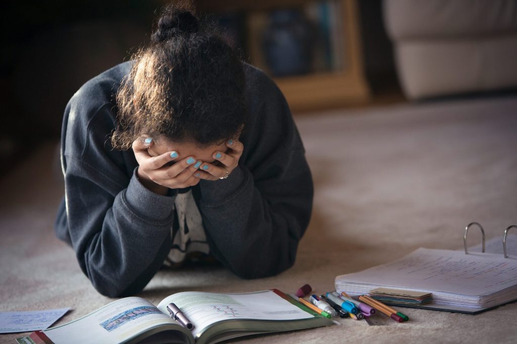 is homework bad for mental health