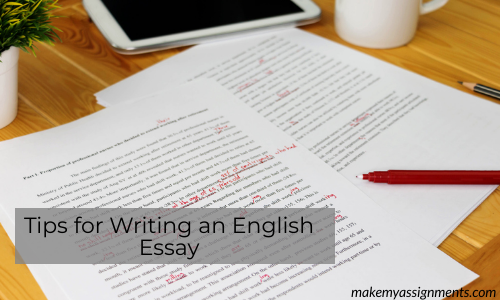 Tips For Writing An English Essay