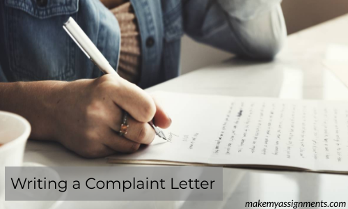 Writing A Complaint Letter