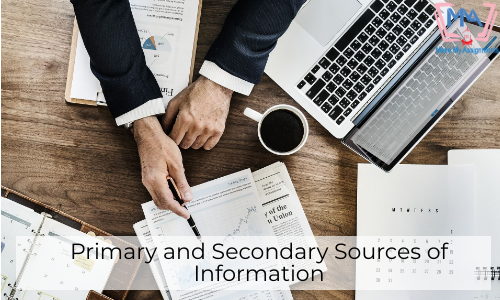 Primary And Secondary Sources Of Information