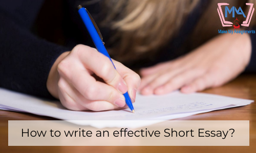 How To Write An Effective Short Essay?