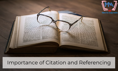 Importance Of Citation And Referencing