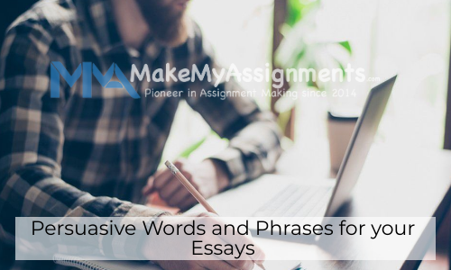 Persuasive Words And Phrases For Your Essays