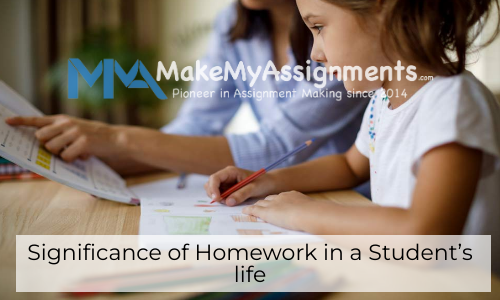 Significance Of Homework In A Student’s Life