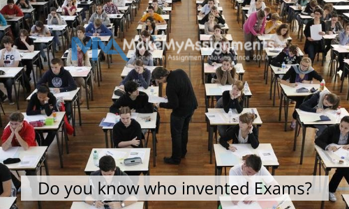 Do You Know Who Invented Exams?